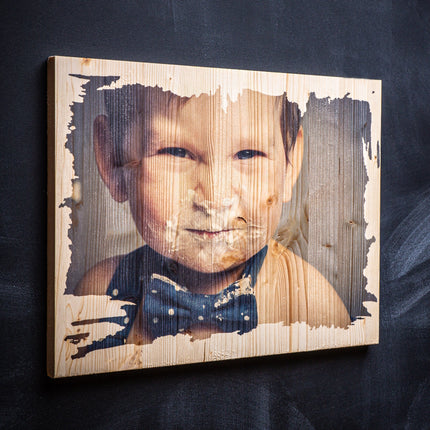 SEO. Dein Foto gedruckt auf Holz - Größe: S (11 x 11 cm) Linkreich