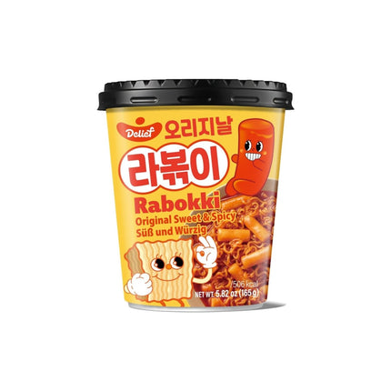 SEO. Delief Rabokki Topokki Sweet & Spicy 165g - Linkreich