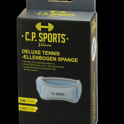 SEO. Deluxe Tennis - Ellenbogen Spange - C.P.Sports - T33 - S/M Linkreich
