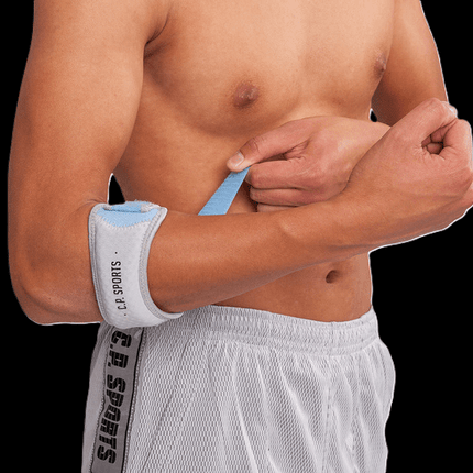 SEO. Deluxe Tennis - Ellenbogen Spange - C.P.Sports - T33 - S/M Linkreich