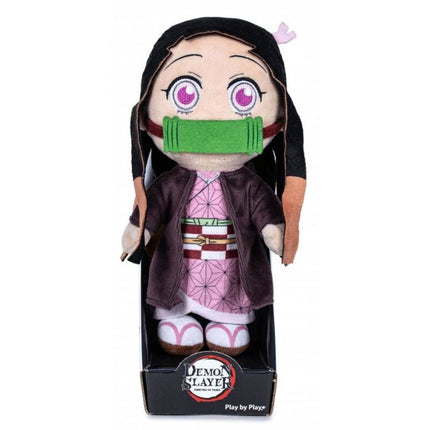 SEO. Demon Slayer Nezuko Kamado Kuscheltier - 28cm Plüschtier Stofftier - Linkreich