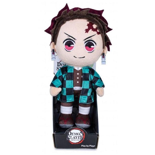 SEO. Demon Slayer Tanjiro Kamado Kuscheltier - 28cm Plüschtier Stofftier - Linkreich