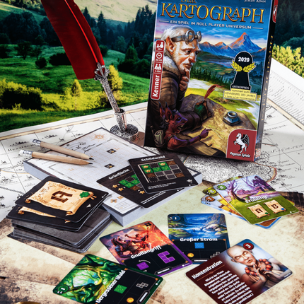 SEO. Der Kartograph *Nominiert Kennerspiel des Jahres 2020* - Linkreich