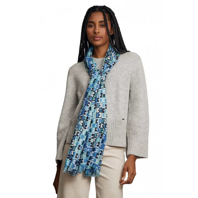 Kuna - Alpaka Webschal - Weaving – 70 % Baby‑Alpaka & 30 % Seide