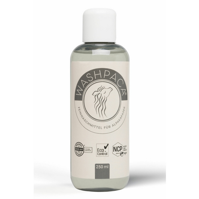 Apu Kuntur - washpaca® - Woll- & Alpakawaschmittel - vegan, lanolinfrei - 250ml