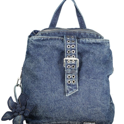 SEO. DESIGUAL Damen Rucksäcke – Rucksack, mit Reißverschluss - Blau Linkreich