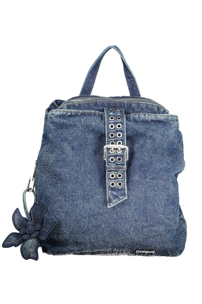 SEO. DESIGUAL Damen Rucksäcke – Rucksack, mit Reißverschluss - Blau Linkreich