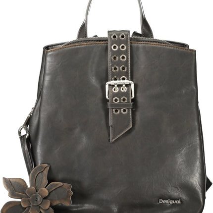 SEO. DESIGUAL Damen Rucksäcke – Rucksack, mit Reißverschluss - Schwarz Linkreich