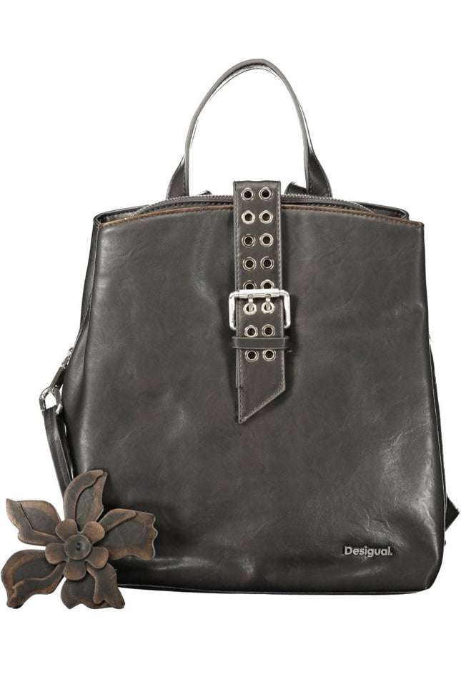SEO. DESIGUAL Damen Rucksäcke – Rucksack, mit Reißverschluss - Schwarz Linkreich