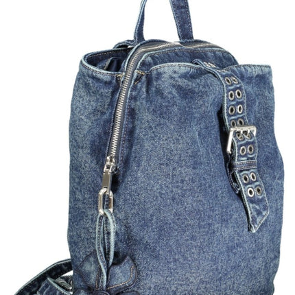 SEO. DESIGUAL Damen Rucksäcke – Rucksack, mit Reißverschluss - Blau Linkreich
