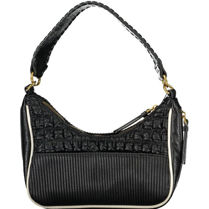 SEO. DESIGUAL Damen Tasche schwarz – Abnehmbarer Schultergurt & praktische Außentaschen - Schwarz Linkreich