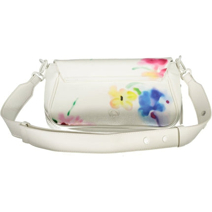 SEO. DESIGUAL Damen Tasche Weiß – Erweiterbare Handtasche mit Schultergurt | soulluna.de - Weiß Linkreich