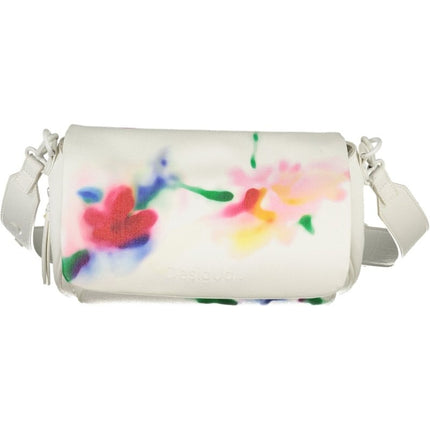 SEO. DESIGUAL Damen Tasche Weiß – Erweiterbare Handtasche mit Schultergurt | soulluna.de - Weiß Linkreich