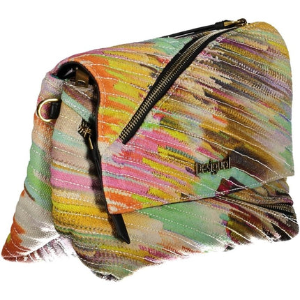 SEO. DESIGUAL Gelbe Damentasche – Stilvolle Handtasche für Damen mit verstellbarem Gurt - Gelb Linkreich