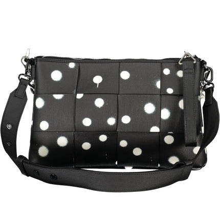 DESIGUAL Damentasche Weiß – Polka Dot Design mit abnehmbarem Schultergurt