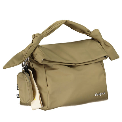DESIGUAL Grüne Damentasche – Praktische Handtasche für Damen mit Schultergurt