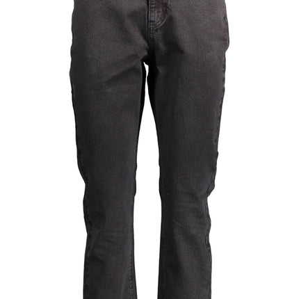 DESIGUAL Jeans Damen Schwarz – 5-Pocket Denim mit Stickerei | soulluna.de