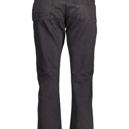 DESIGUAL Jeans Damen Schwarz – 5-Pocket Denim mit Stickerei | soulluna.de