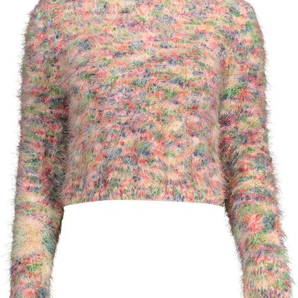 DESIGUAL Pullover Damen Rosa – Weicher Langarm-Pullover für Herbst/Winter