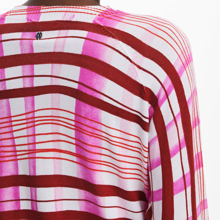 DESIGUAL Rosa Pullover Damen – Langärmelig mit Kontrastdetails | soulluna.de