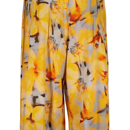 DESIGUAL Damen Hosen – mit elastischem Bund, mit Taschen