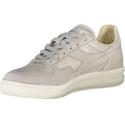 DIADORA Damen Sportschuhe Grau – Sneaker mit Swarovski-Kristallen | Italienische Qualität