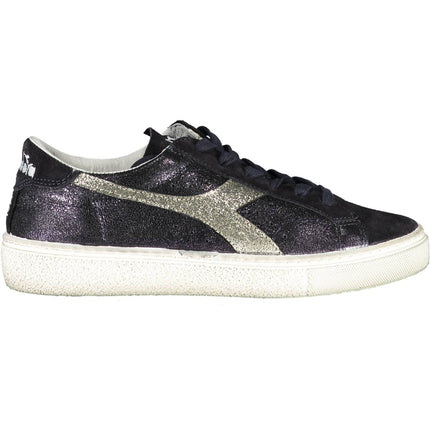 DIADORA Damen Sportschuhe Schwarz – Italienische Sneaker für Frühjahr/Sommer