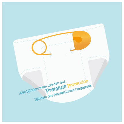 Windelmotorrad ROCKSTAR Windeltorte grün