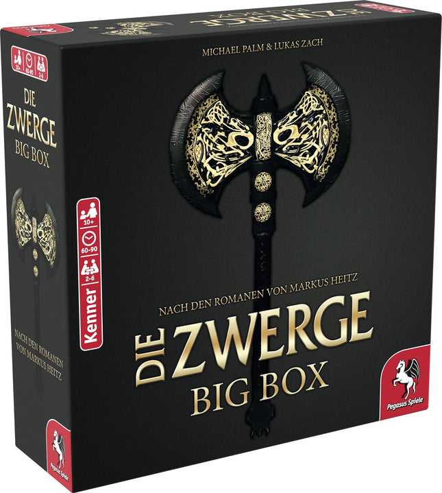 SEO. Die Zwerge Big Box - PEGASUS Brettspiel Kennerspiel - Linkreich