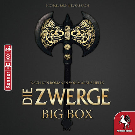 SEO. Die Zwerge Big Box - PEGASUS Brettspiel Kennerspiel - Linkreich