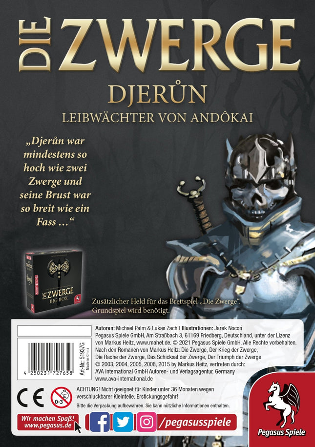 SEO. Die Zwerge Charakterpack: Djerun - Linkreich