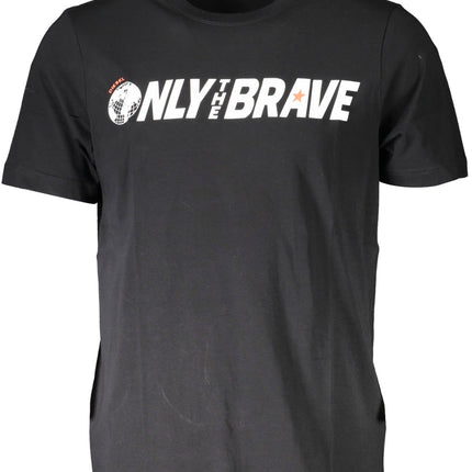 DIESEL KURZARM T-SHIRT HERREN SCHWARZ