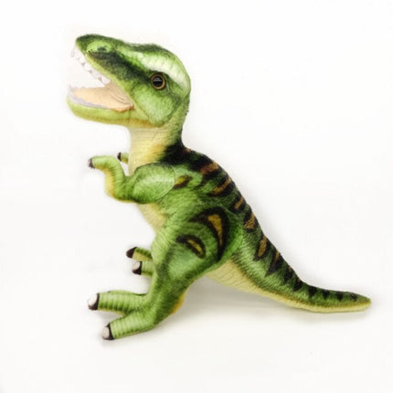 SEO. Dinosaurier T - Rex Kuscheltier - 38cm grünes Plüschtier - Linkreich