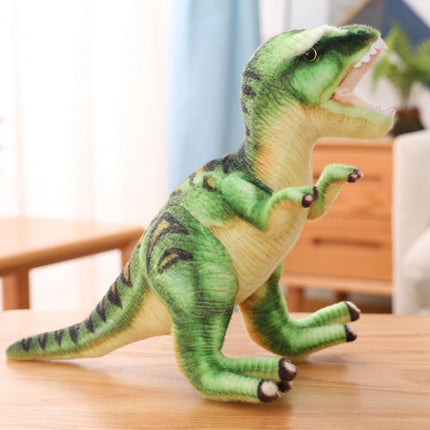 SEO. Dinosaurier T - Rex Kuscheltier - 38cm grünes Plüschtier - Linkreich