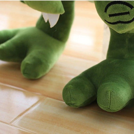 SEO. Dinosaurier T - Rex Kuscheltier - 40cm grünes Plüschtier - Linkreich