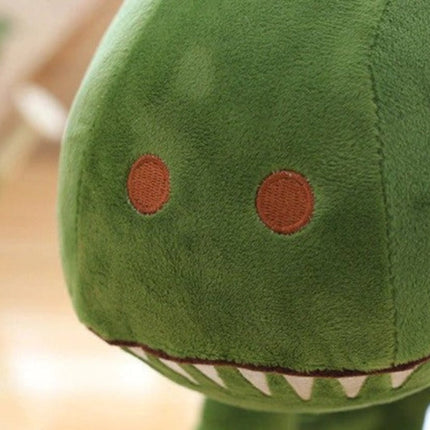 SEO. Dinosaurier T - Rex Kuscheltier - 40cm grünes Plüschtier - Linkreich