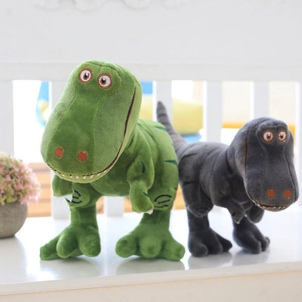SEO. Dinosaurier T - Rex Kuscheltier - 40cm schwarzes Plüschtier - Linkreich