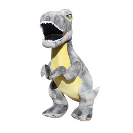 SEO. Dinosaurier T. Rex Kuscheltier - 50 cm Tyrannosaurus Plüschtier Stofftier - Weiß Linkreich