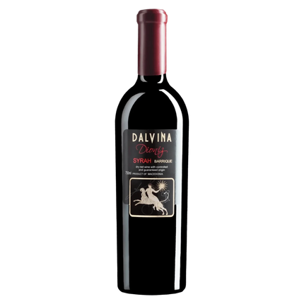 SEO. Dioniz Syrah Barrique 2016 - Rotwein trocken aus Nordmazedonien - Linkreich