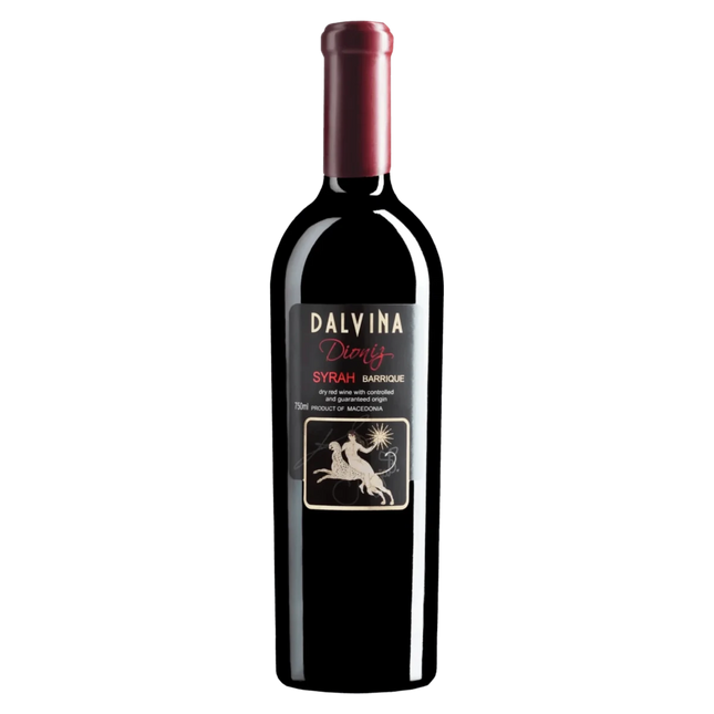 SEO. Dioniz Syrah Barrique 2016 - Rotwein trocken aus Nordmazedonien - Linkreich