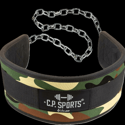 SEO. Dip - Gürtel Camouflage Grün - C.P. Sports - G5 - 1 - Linkreich