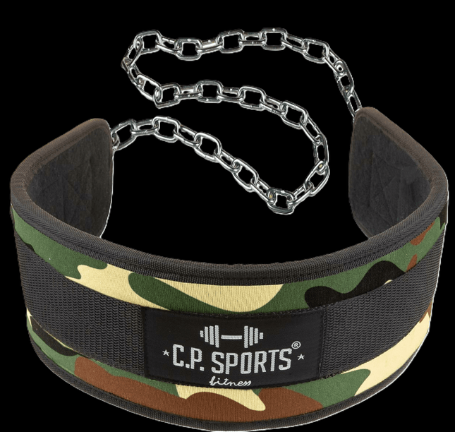 SEO. Dip - Gürtel Camouflage Grün - C.P. Sports - G5 - 1 - Linkreich