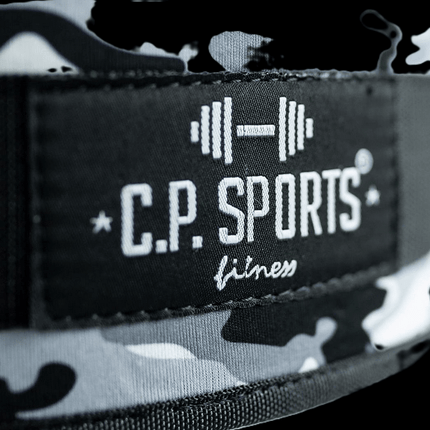 SEO. Dip - Gürtel Camouflage Weiß C.P. Sports - Camo Schnee Weiß Linkreich