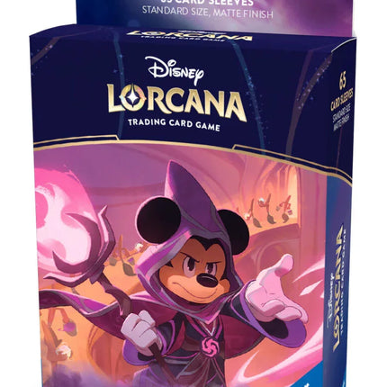 Lorcana TCG Karten 65 Hüllen Mickey - Eigenwilliger Zauberer Disney Sleeves