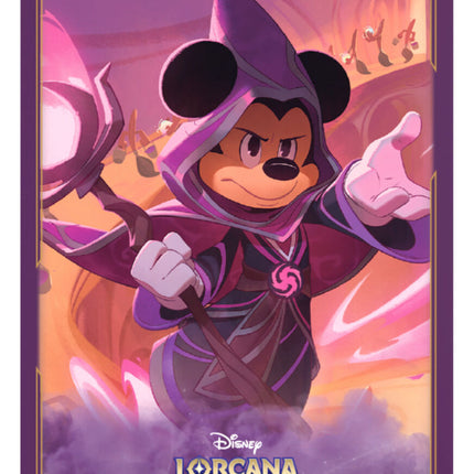 Lorcana TCG Karten 65 Hüllen Mickey - Eigenwilliger Zauberer Disney Sleeves
