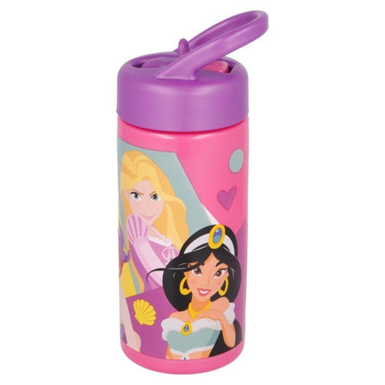 SEO. Disney Prinzessinnen Plastik Flasche 410 ml Trinkflasche Kinder Sportflasche - Linkreich