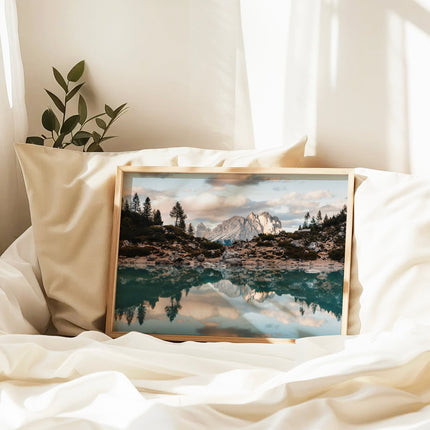 Lago di Sorapis Wall Art – Dolomites Photography Print