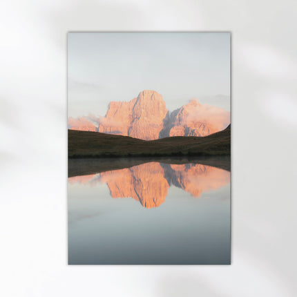 Lago delle Baste Print – Dolomites Mountain Wall Art