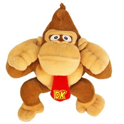 SEO. Donkey Kong Kuscheltier - 25 cm Plüschtier DK Stofftier - Linkreich