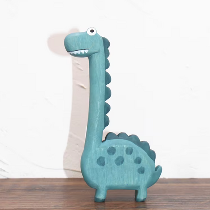 Dinosaurier Figuren aus Holz für Kinder - Fantasievolles Lernen